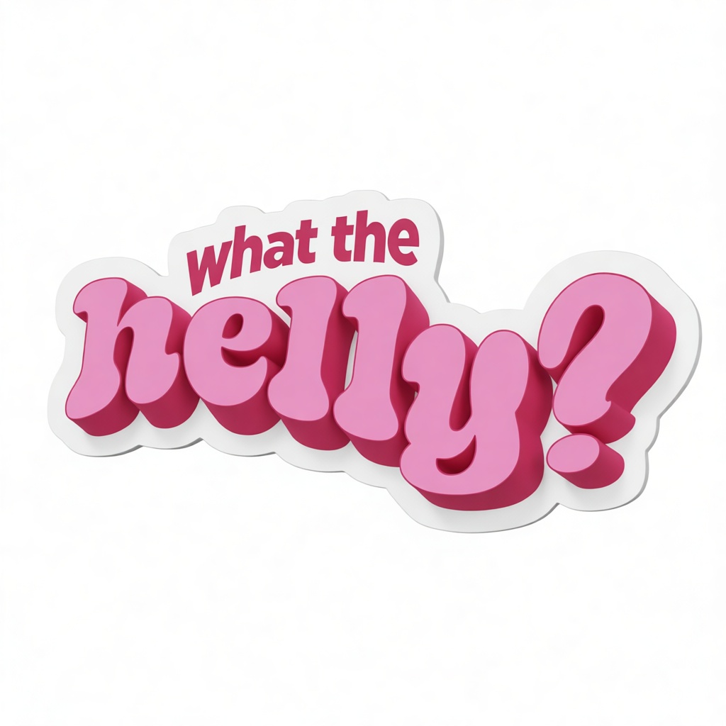 What the Helly? Sign free 3D printable STL