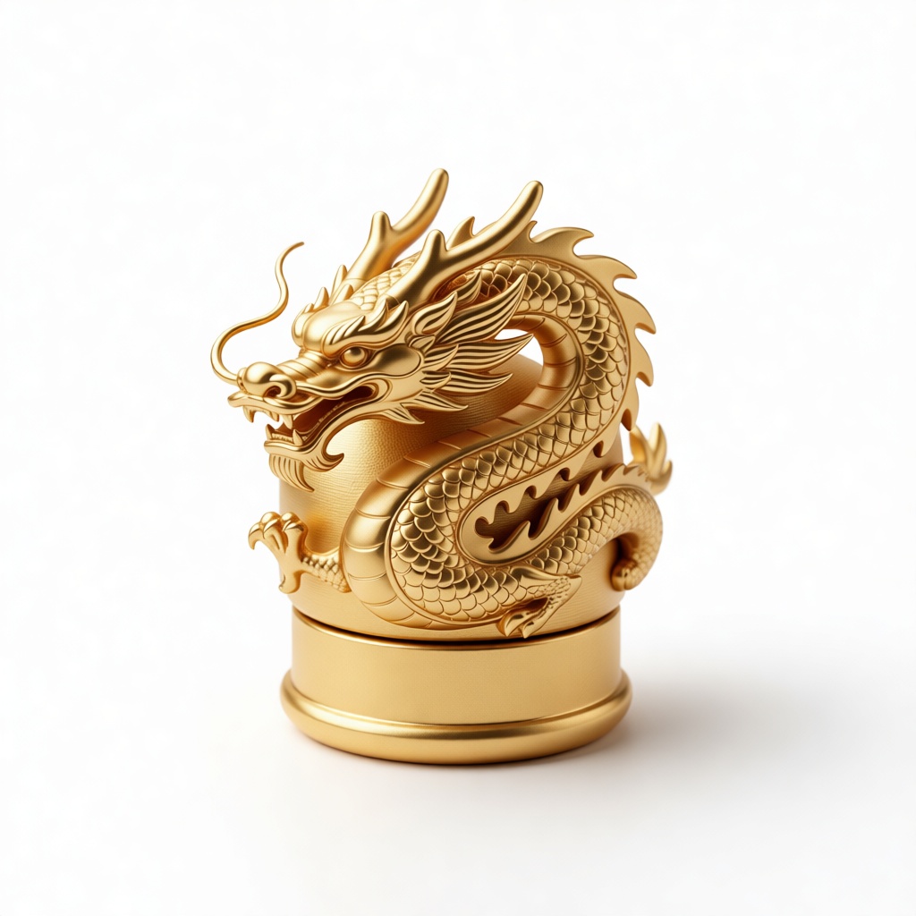 Chinese Dragon Figurine free 3D printable STL