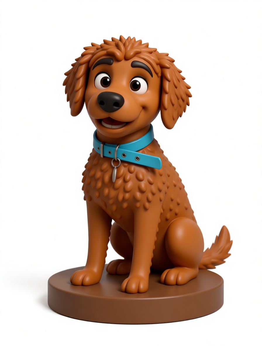 Dug Dog Figurine free 3D printable STL
