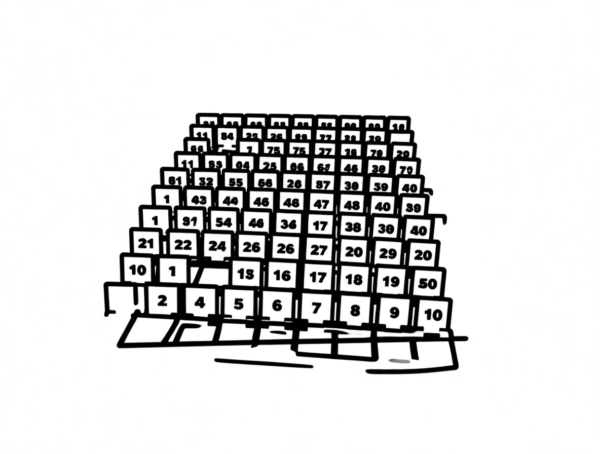 Auditorium Seating Layout free 3D printable STL