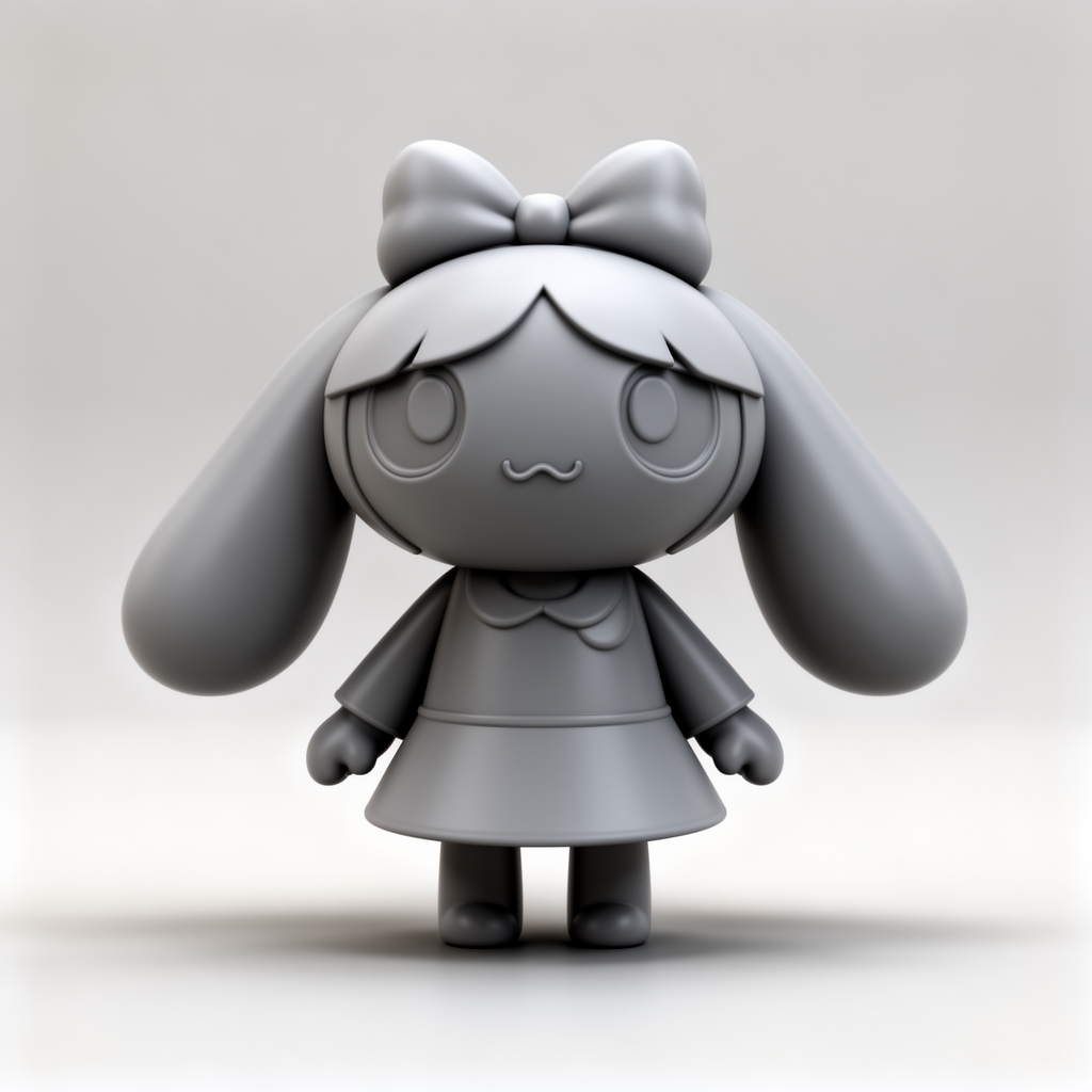 Bubbles Cinnamoroll Figurine free 3D printable STL