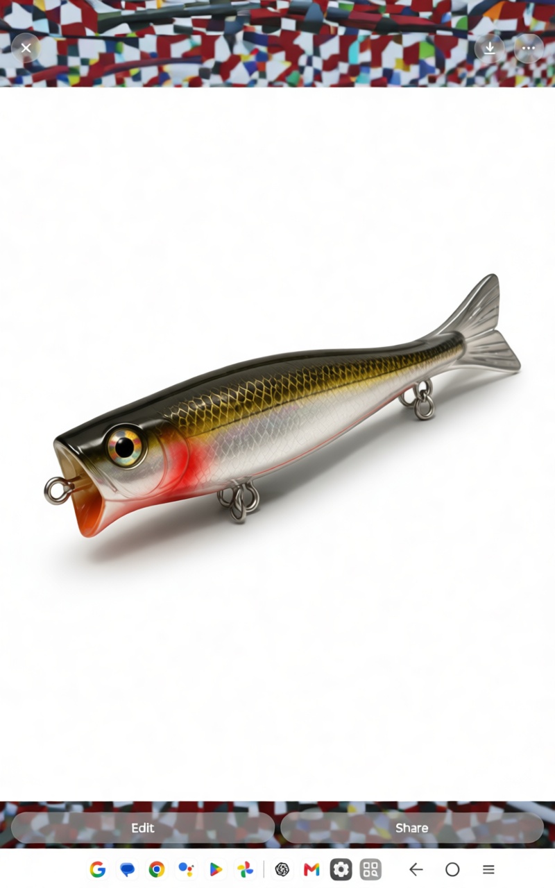 Fishing Lure Model free 3D printable STL