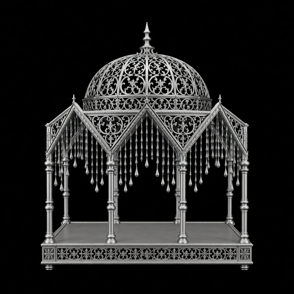 Victorian Gazebo Model free 3D printable STL