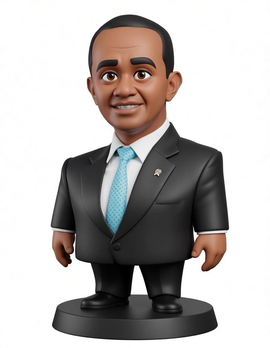 Barack Obama Figurine free 3D printable STL
