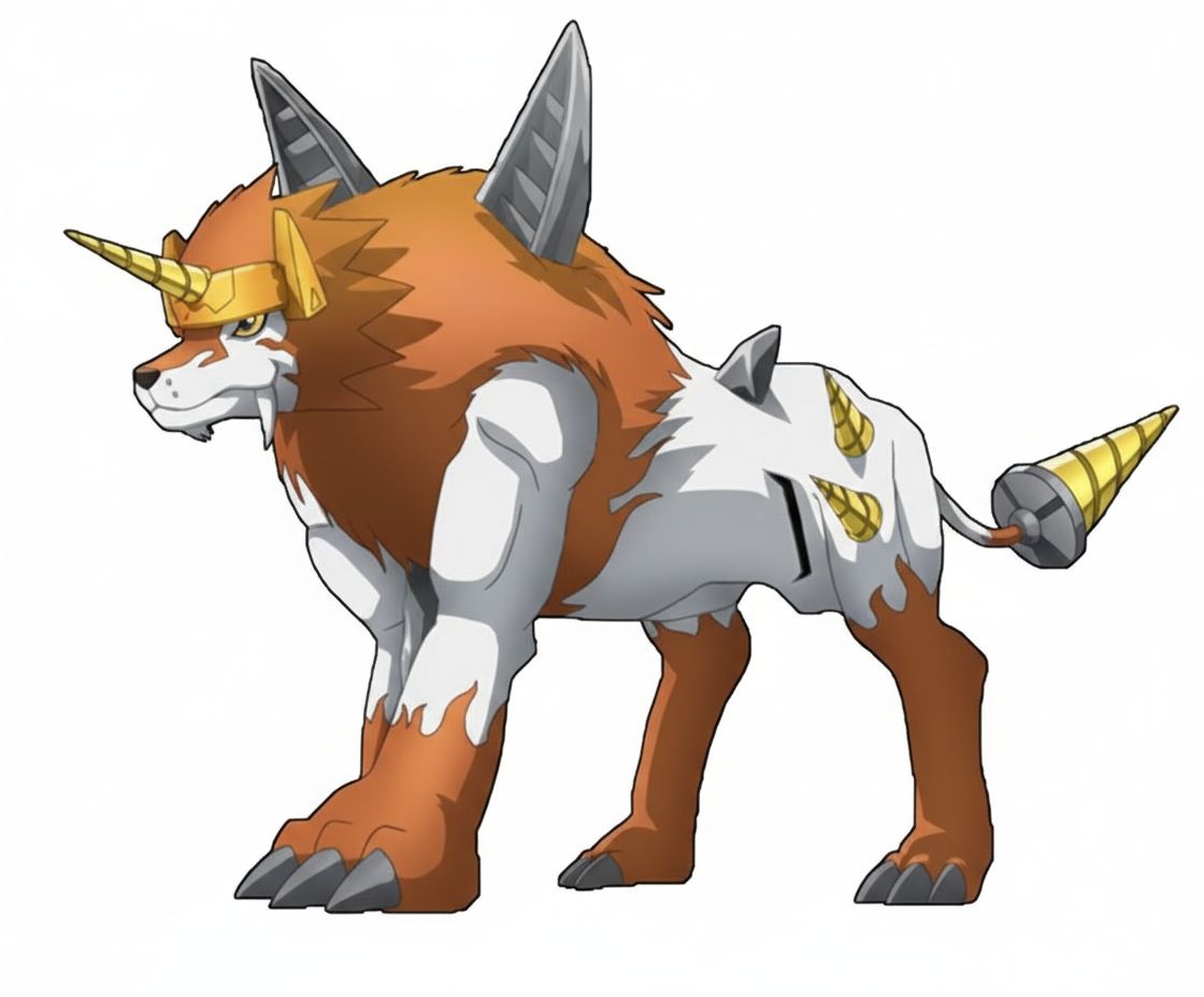 Growlmon Digimon Figurine free 3D printable STL