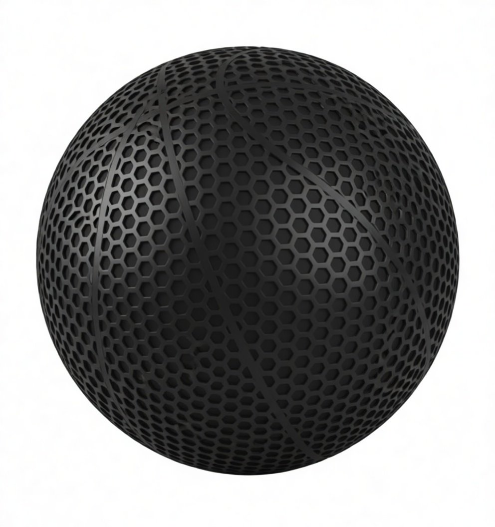 Basketball Pattern Sphere free 3D printable STL