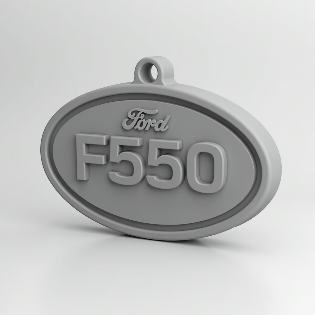 Ford F550 Keychain free 3D printable STL