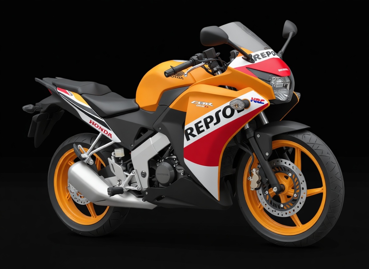 Honda CBR125R Motorcycle Model free 3D printable STL