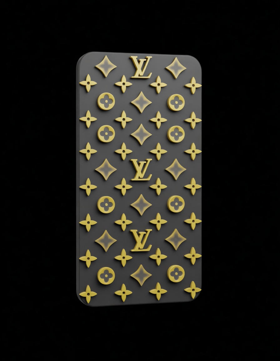 Louis Vuitton Logo Panel free 3D printable STL