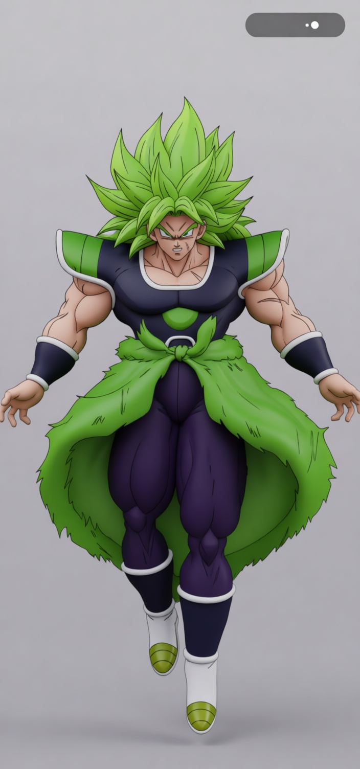 Broly Super Saiyan Figurine free 3D printable STL