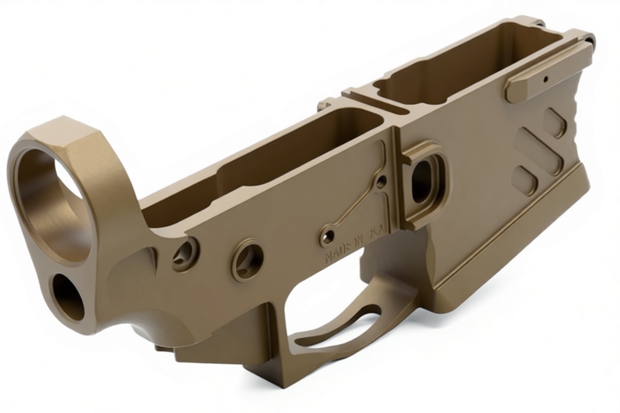 AR-15 Lower Receiver Model free 3D printable STL