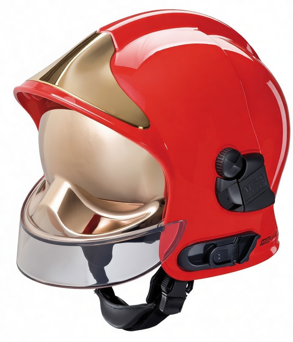 Firefighter Helmet Model free 3D printable STL