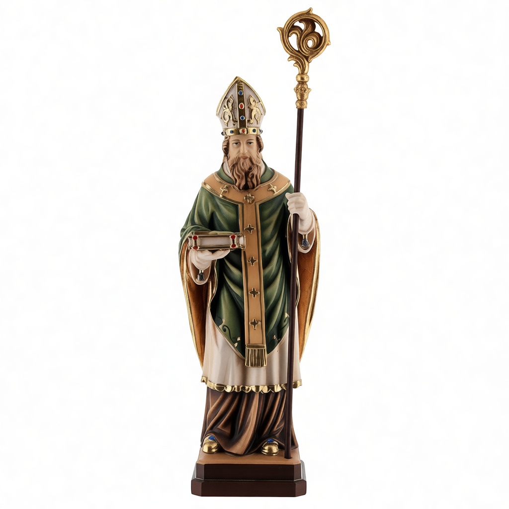 Saint Patrick Statue free 3D printable STL
