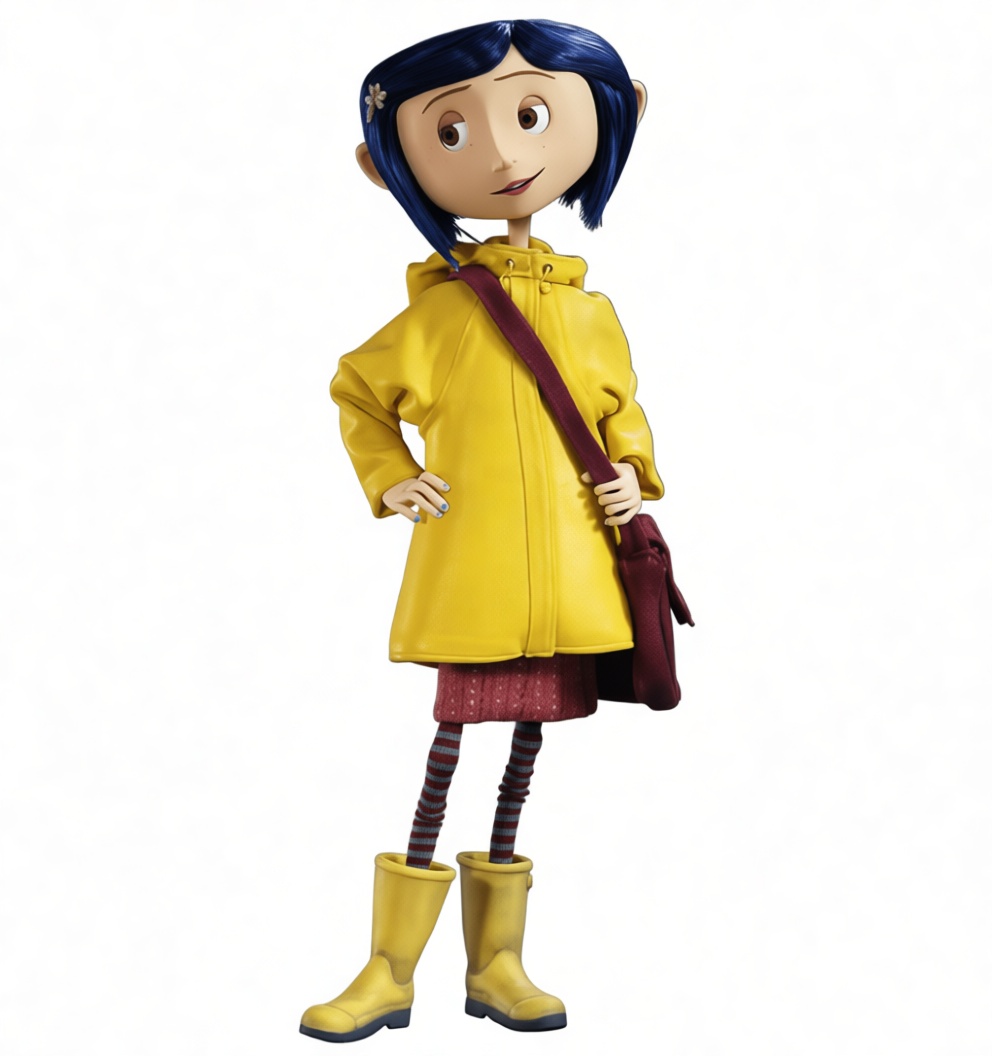 Coraline Jones Figurine free 3D printable STL