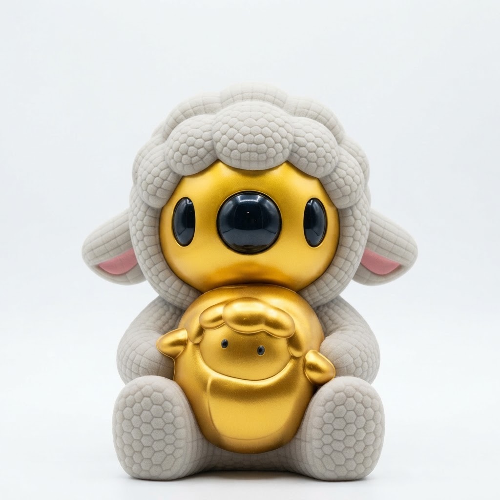Golden Sheep Figurine free 3D printable STL