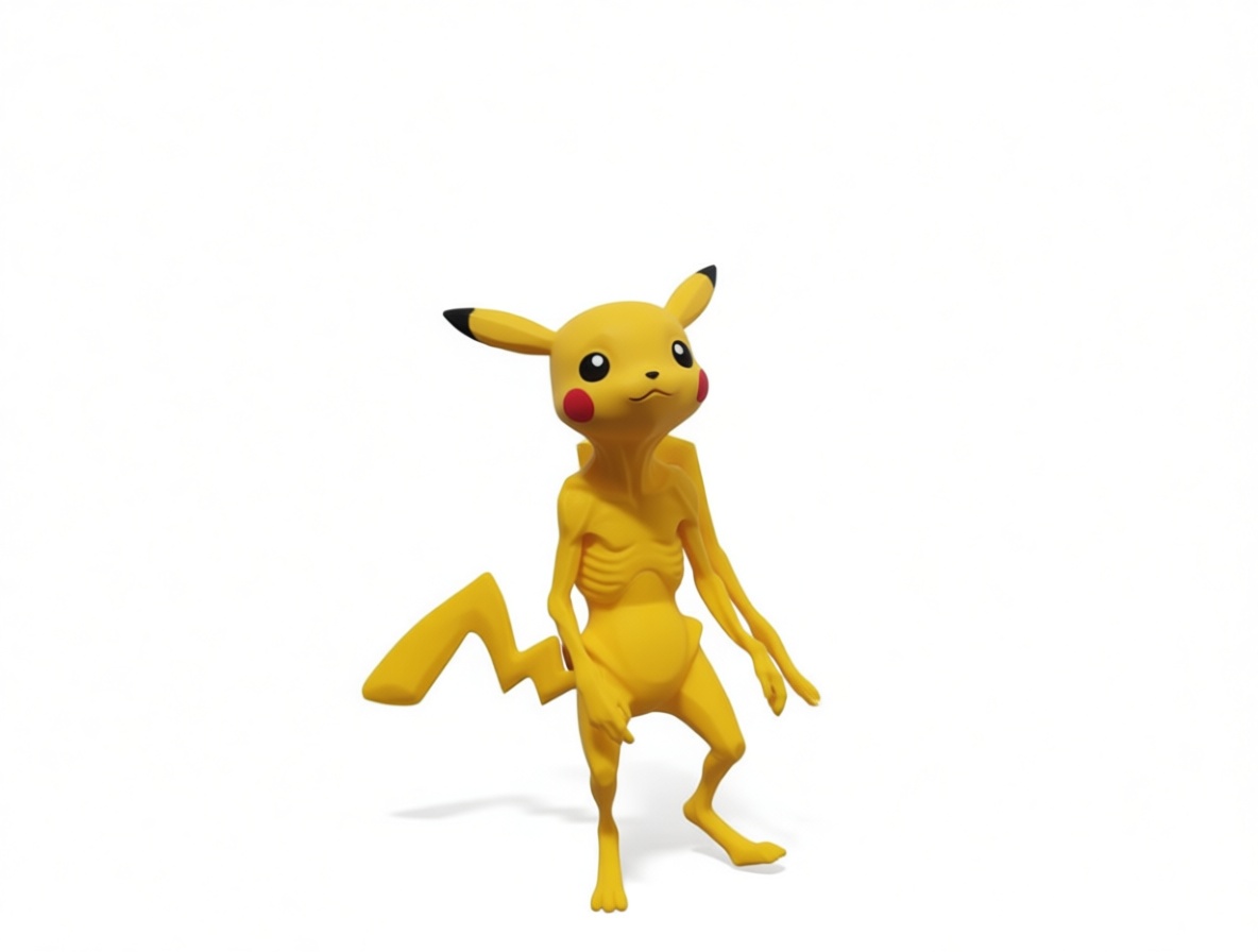 Pikachu Figurine free 3D printable STL