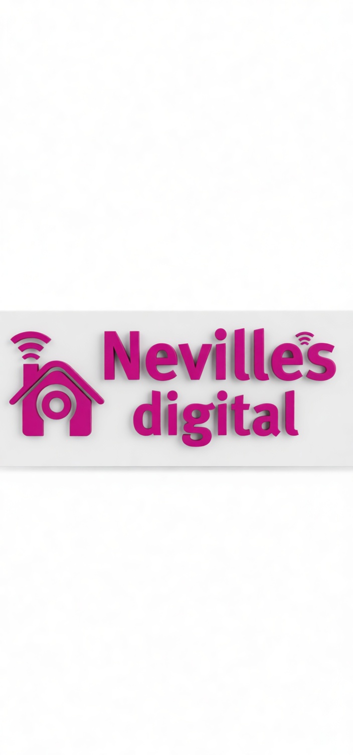 Neville's Digital Logo free 3D printable STL