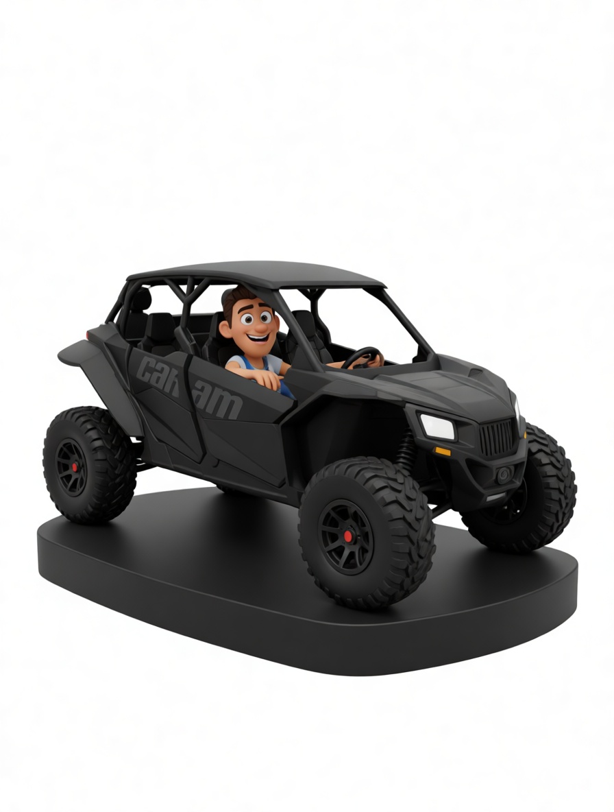 Can-Am Maverick Figurine free 3D printable STL