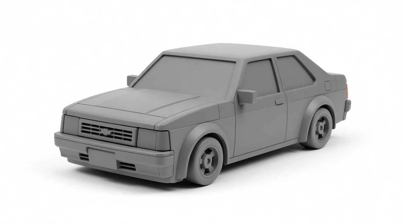 Chevrolet Chevy Nova Model free 3D printable STL