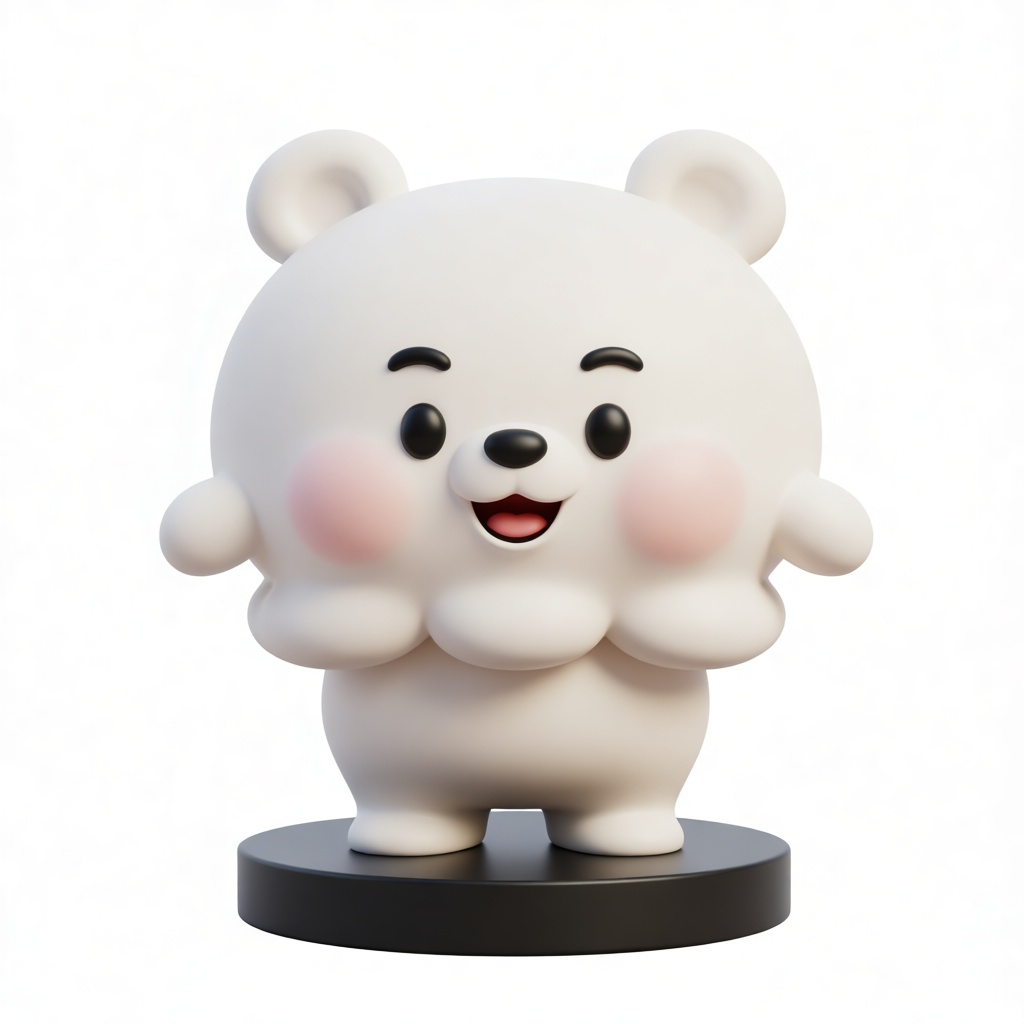 RJ Bear Figurine free 3D printable STL