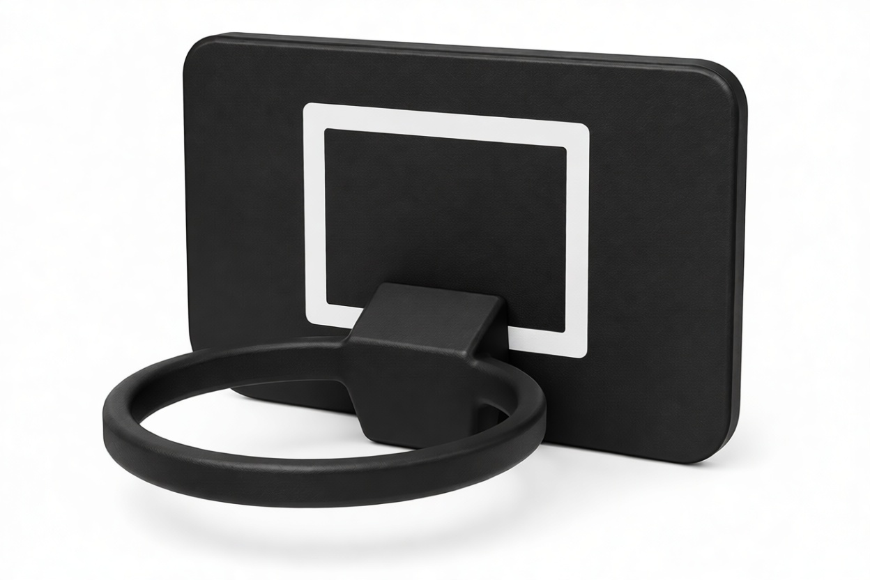 Mini Basketball Hoop Model free 3D printable STL
