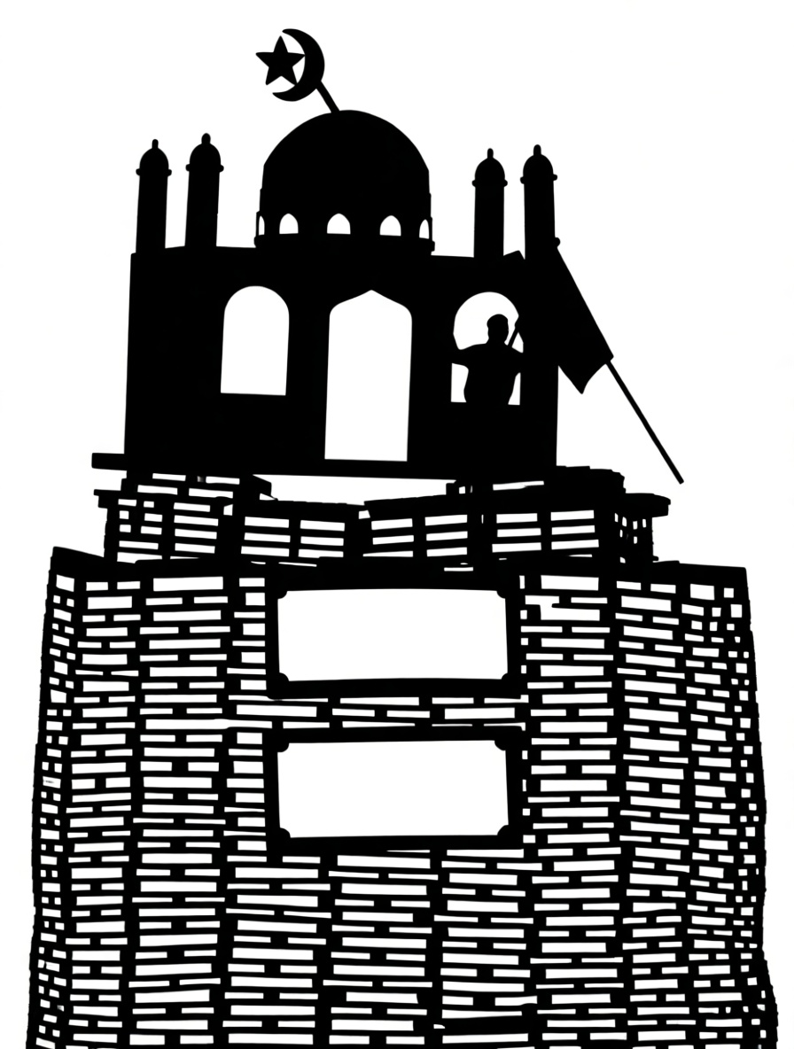 Mosque on Sandbags Figurine free 3D printable STL