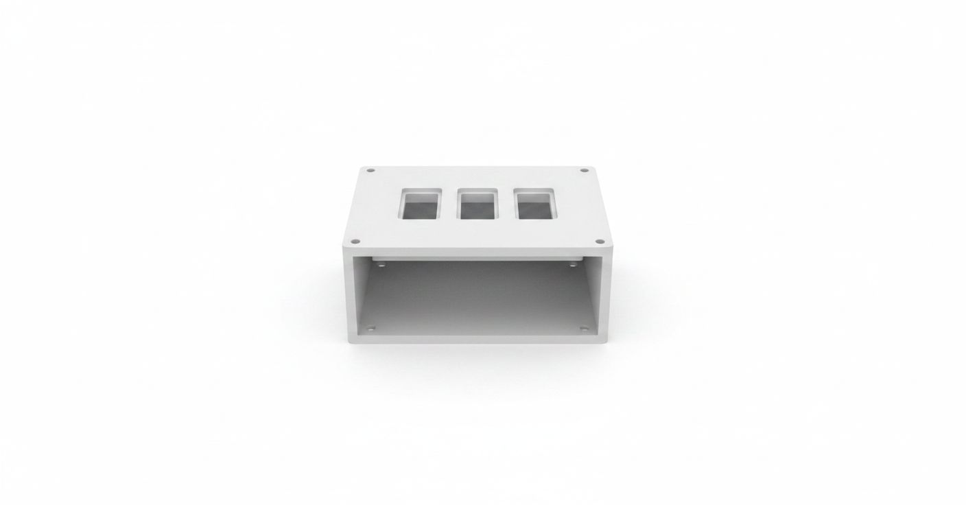 Triple Rocker Switch Panel free 3D printable STL
