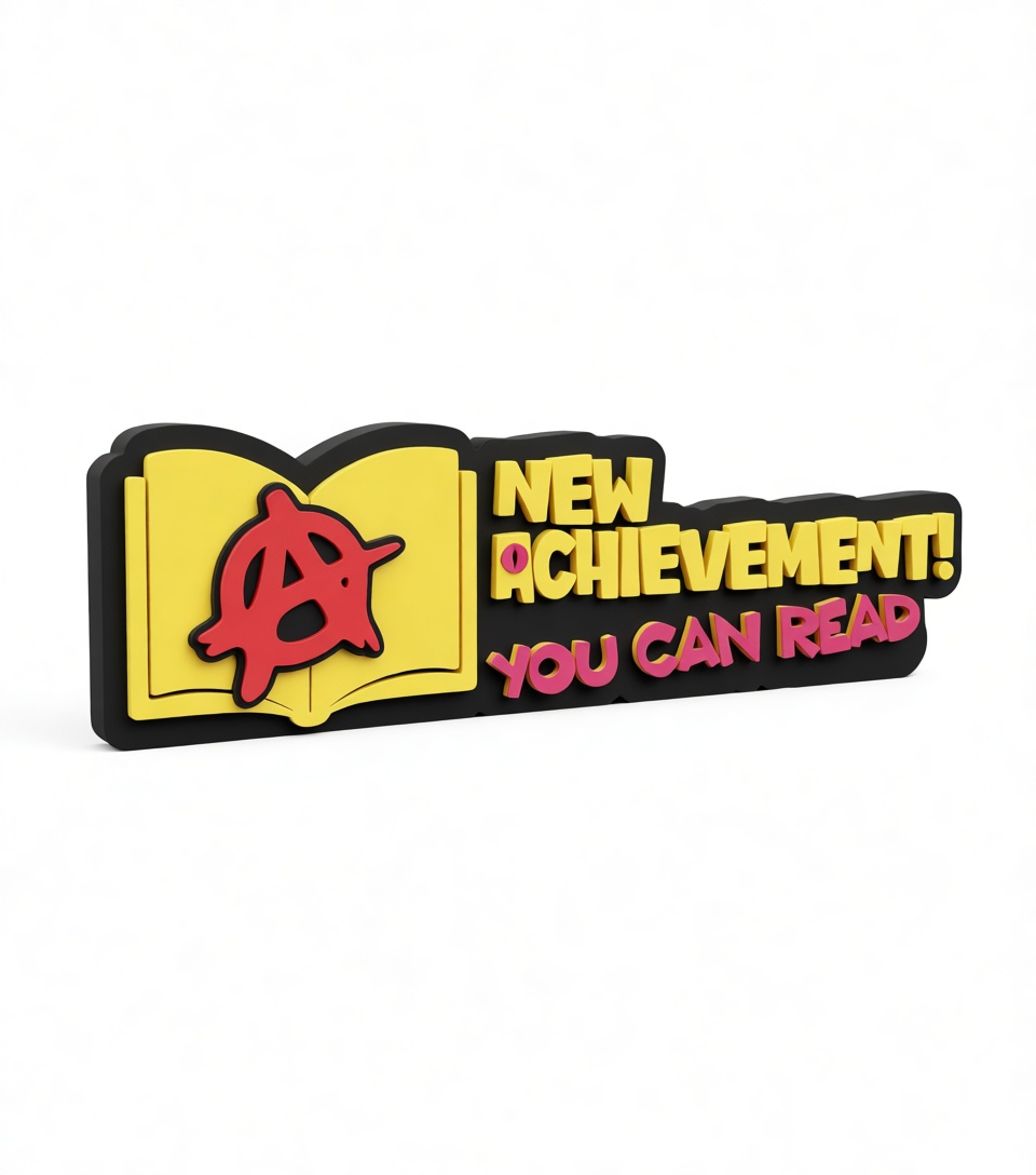 New Achievement Badge free 3D printable STL