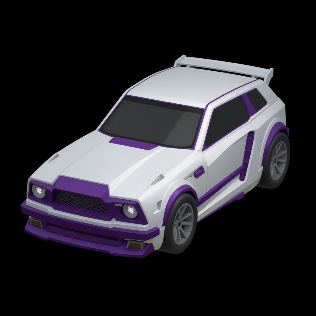 Retro Hot Hatch Model free 3D printable STL