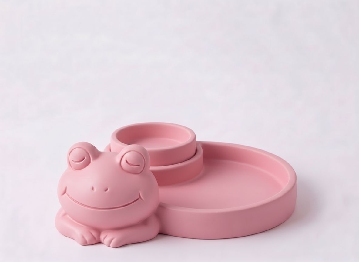 Smiling Frog Desk Organizer free 3D printable STL