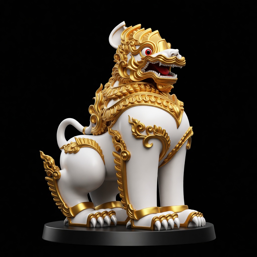 Singha Lion Statue free 3D printable STL