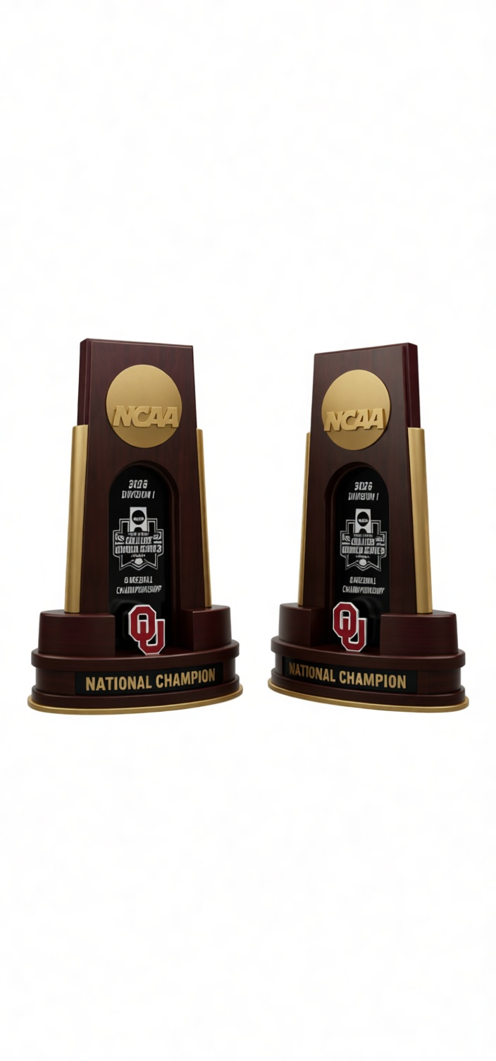 NCAA Baseball Trophy Model free 3D printable STL