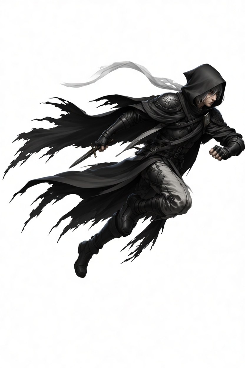 Stealth Assassin Figurine free 3D printable STL