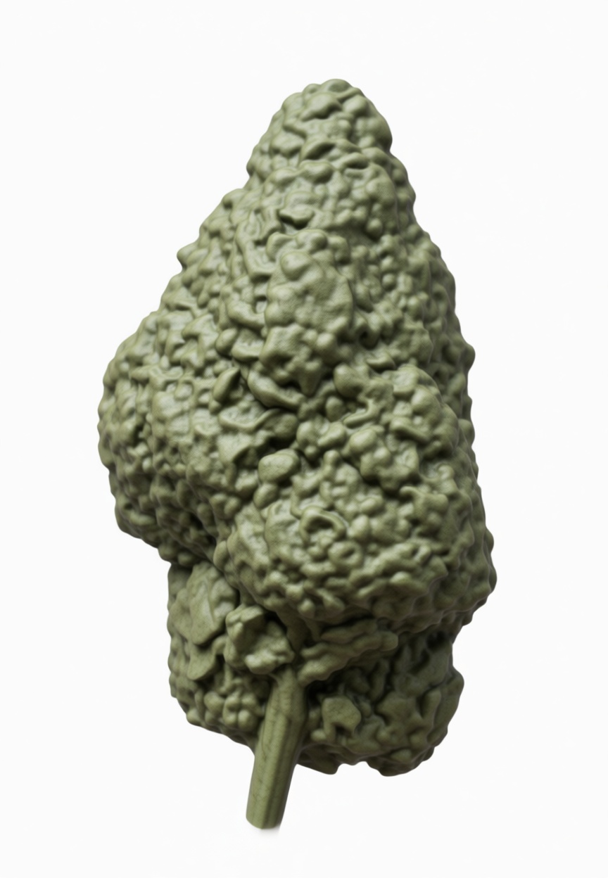 Cannabis Bud Figurine free 3D printable STL