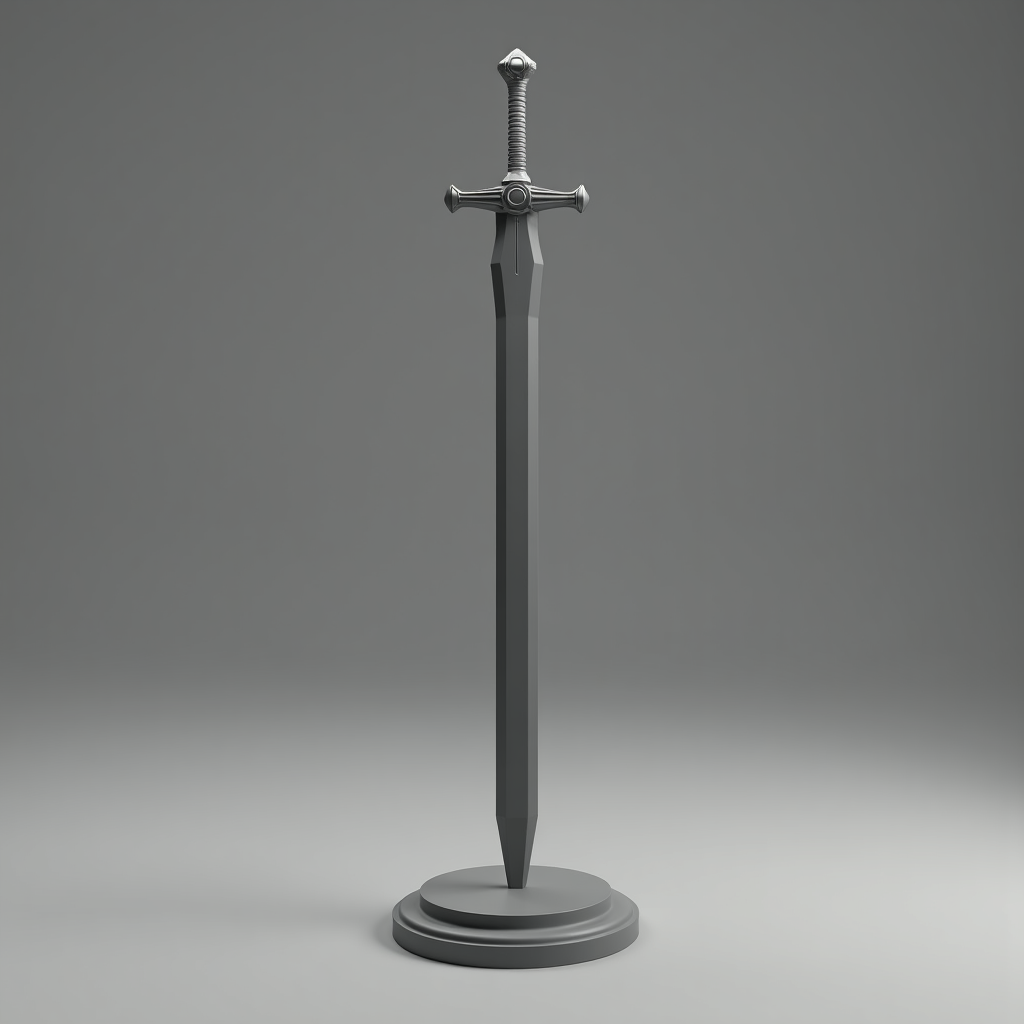 Sword of Spada free 3D printable STL