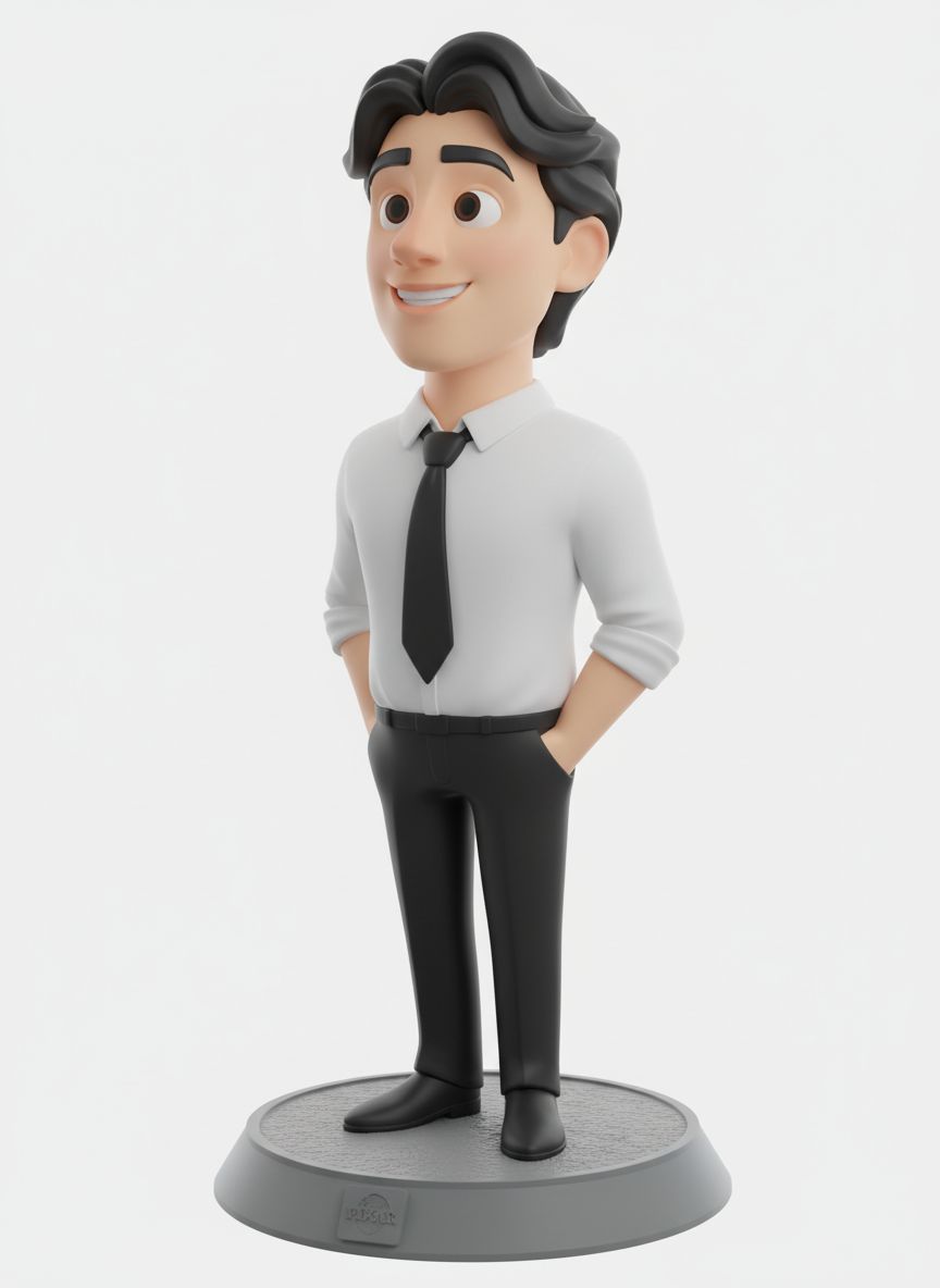 Businessman Character Figure free 3D printable STL