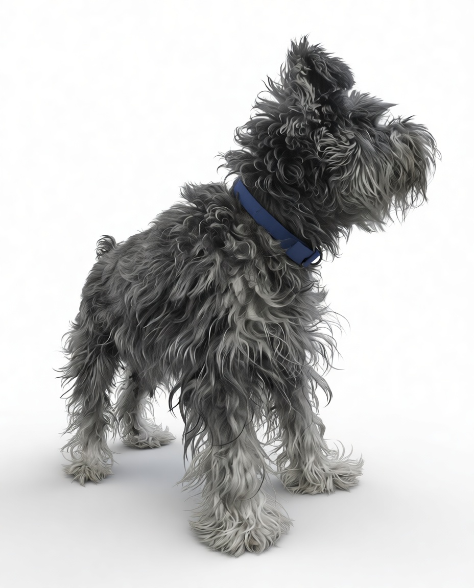 Schnauzer Dog Figurine free 3D printable STL