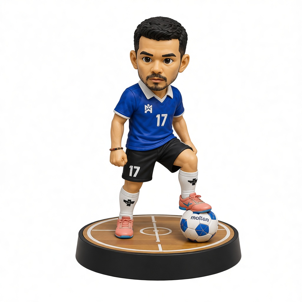 Soccer Player Figurine free 3D printable STL