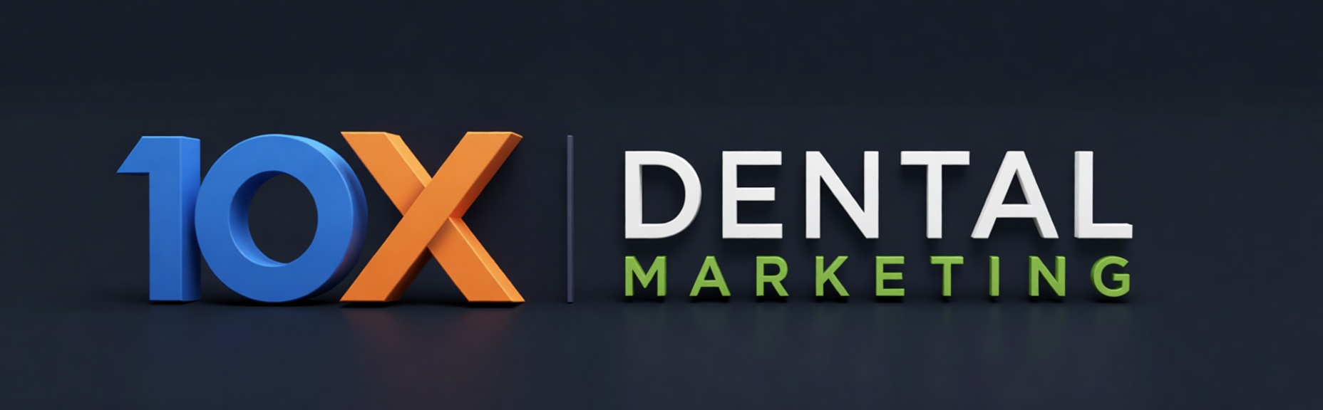 10X Dental Marketing Logo free 3D printable STL