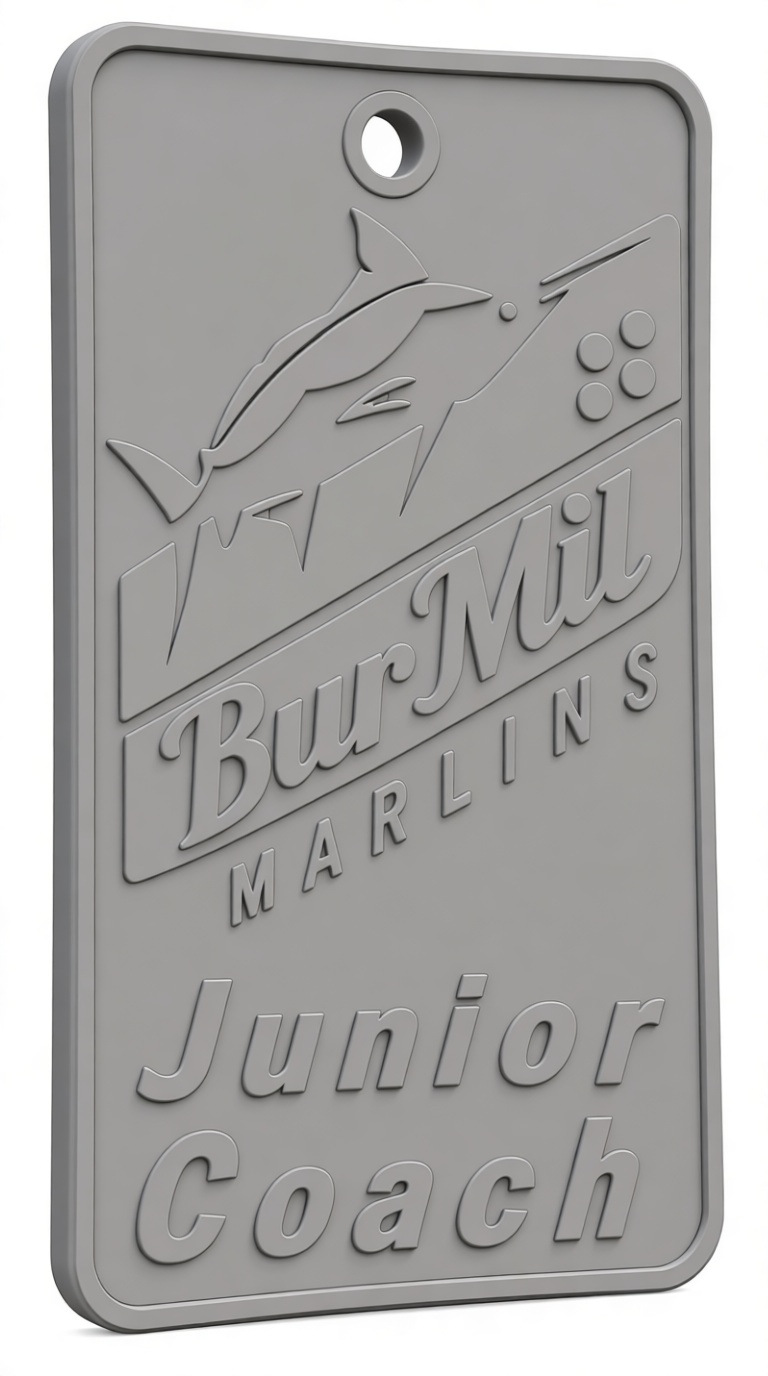 BurMil Marlins Tag free 3D printable STL