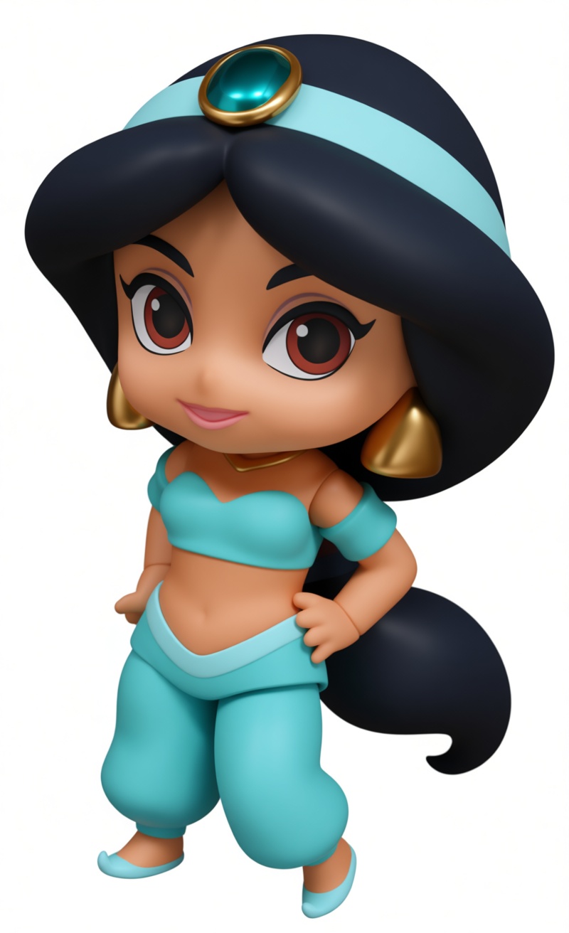 Princess Jasmine Figurine free 3D printable STL