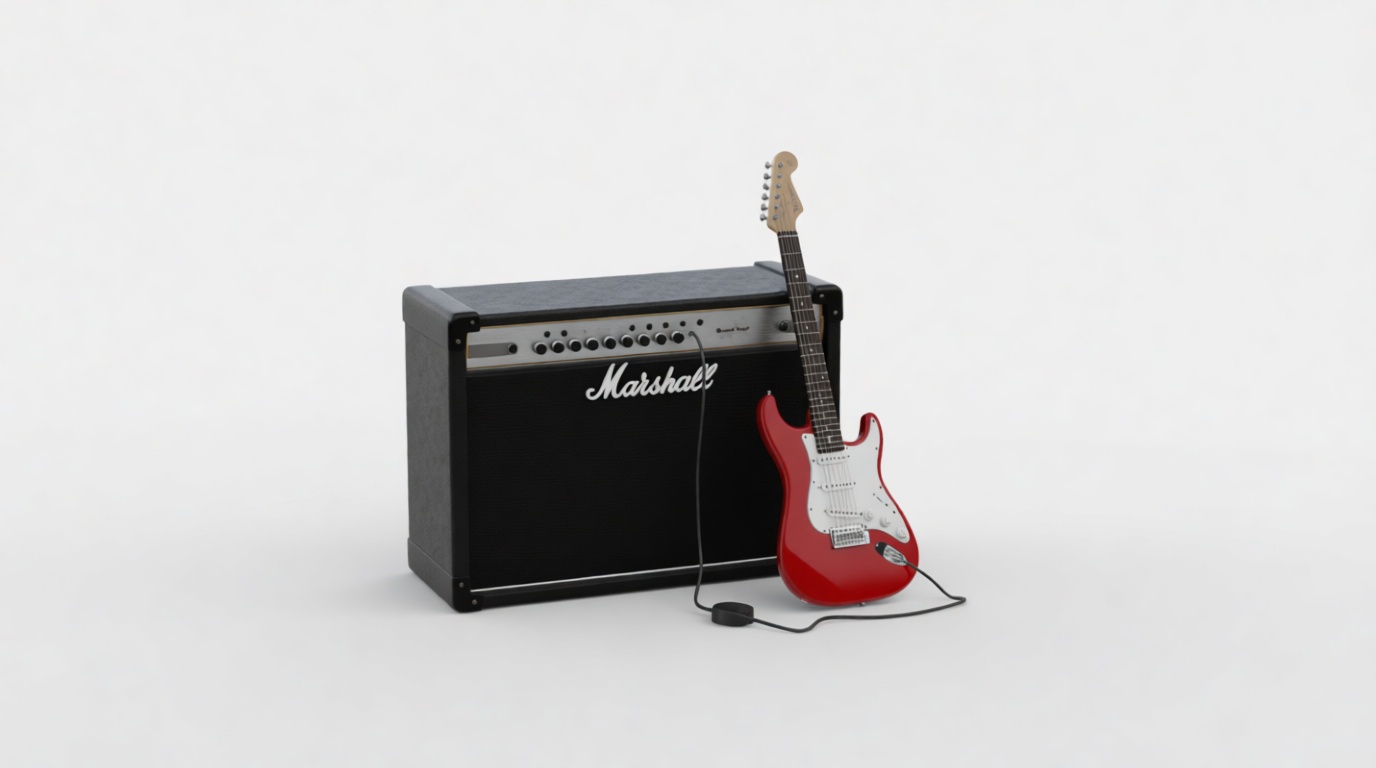 Fender Stratocaster Guitar Model free 3D printable STL