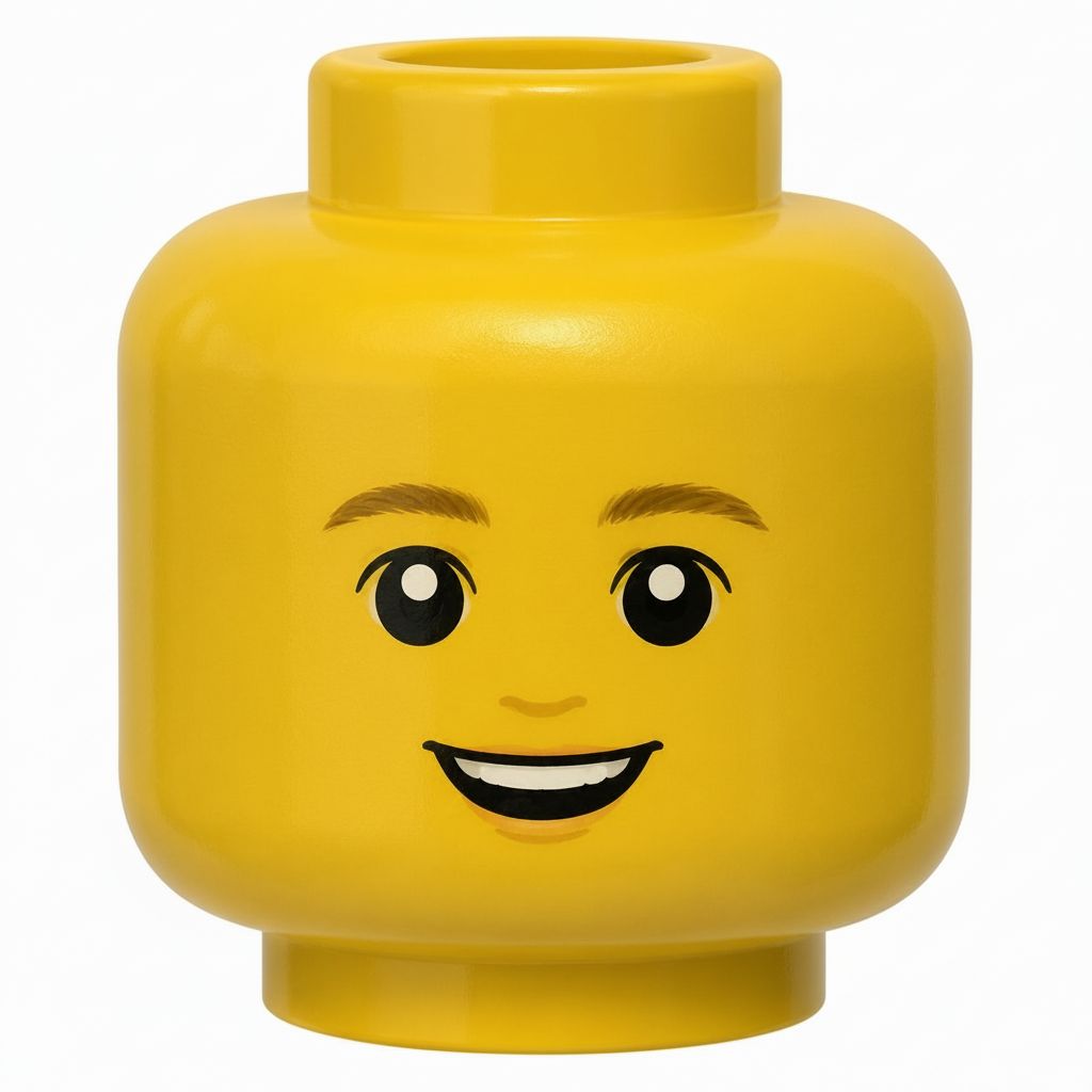 LEGO Minifigure Head free 3D printable STL