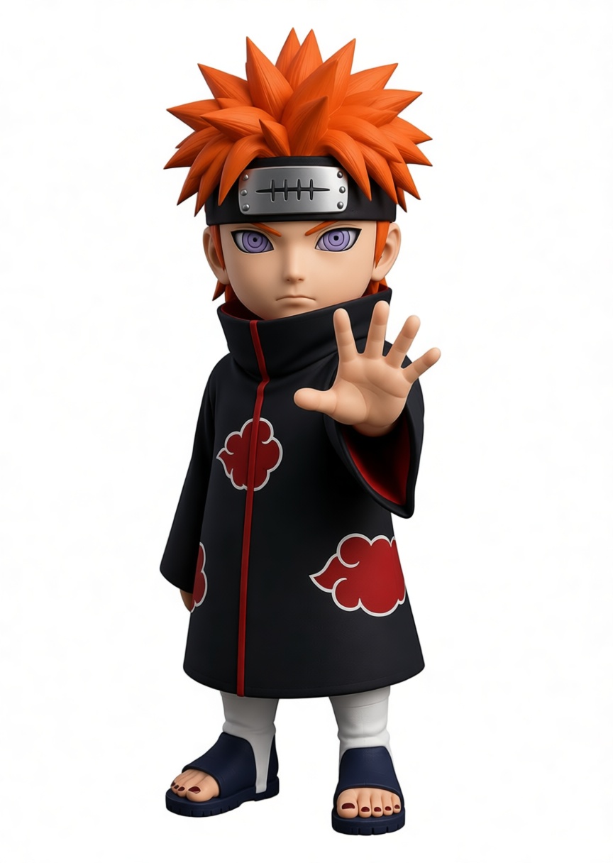 Pain Naruto Figurine free 3D printable STL