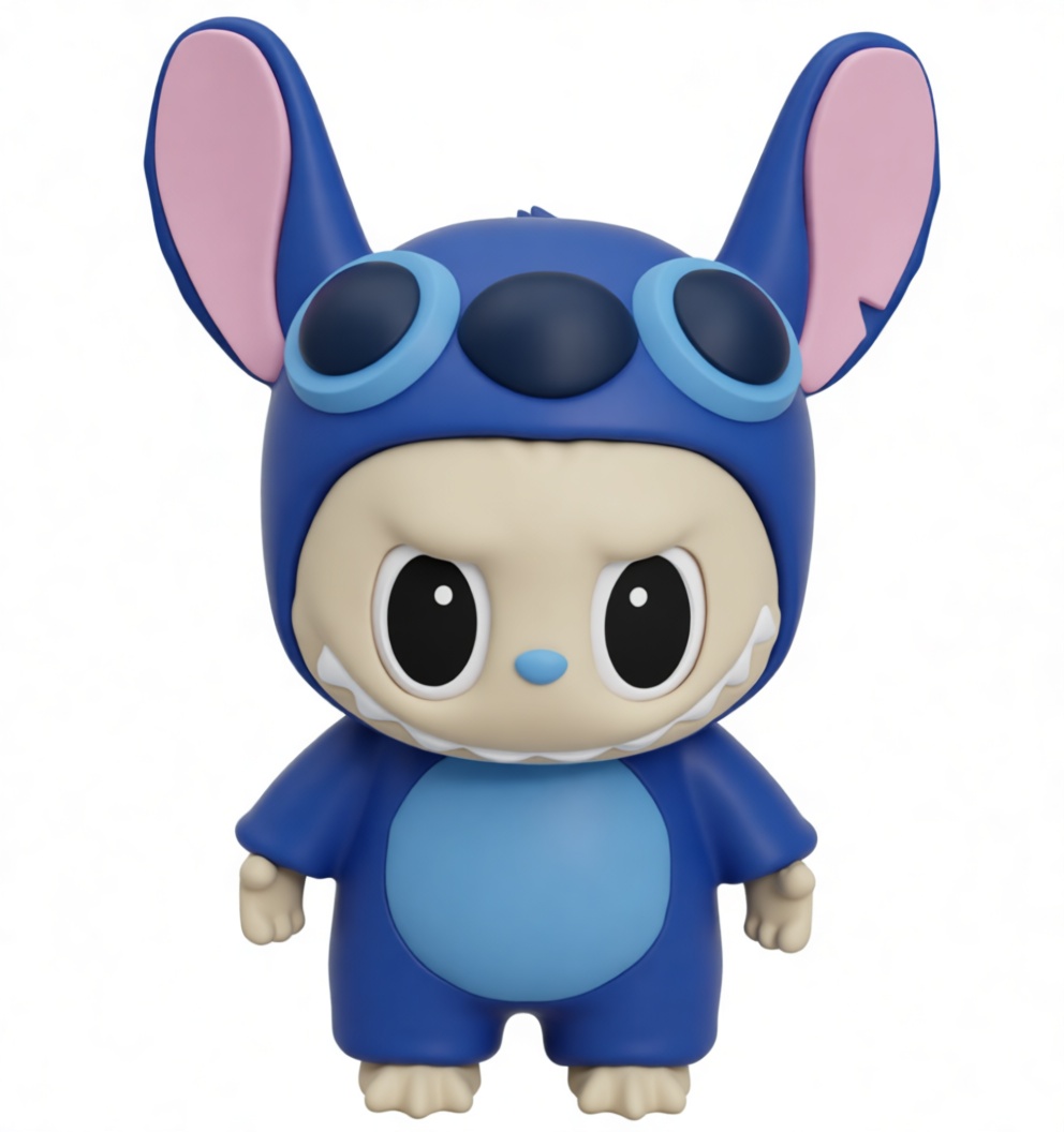 Stitch Costume Figurine free 3D printable STL