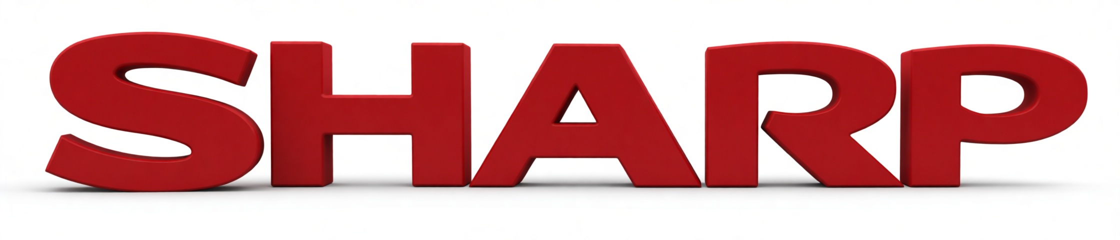 Sharp Logo Model free 3D printable STL