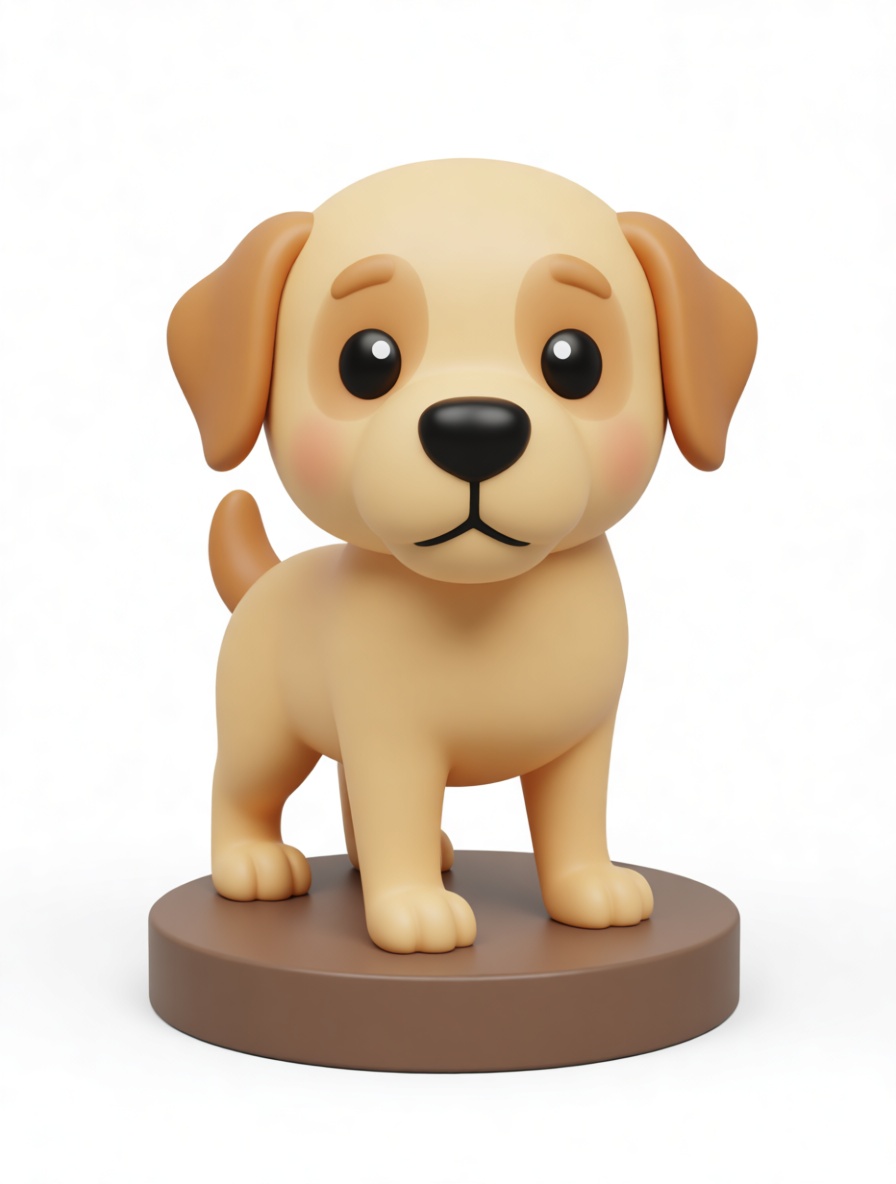 Labrador Retriever Figurine free 3D printable STL