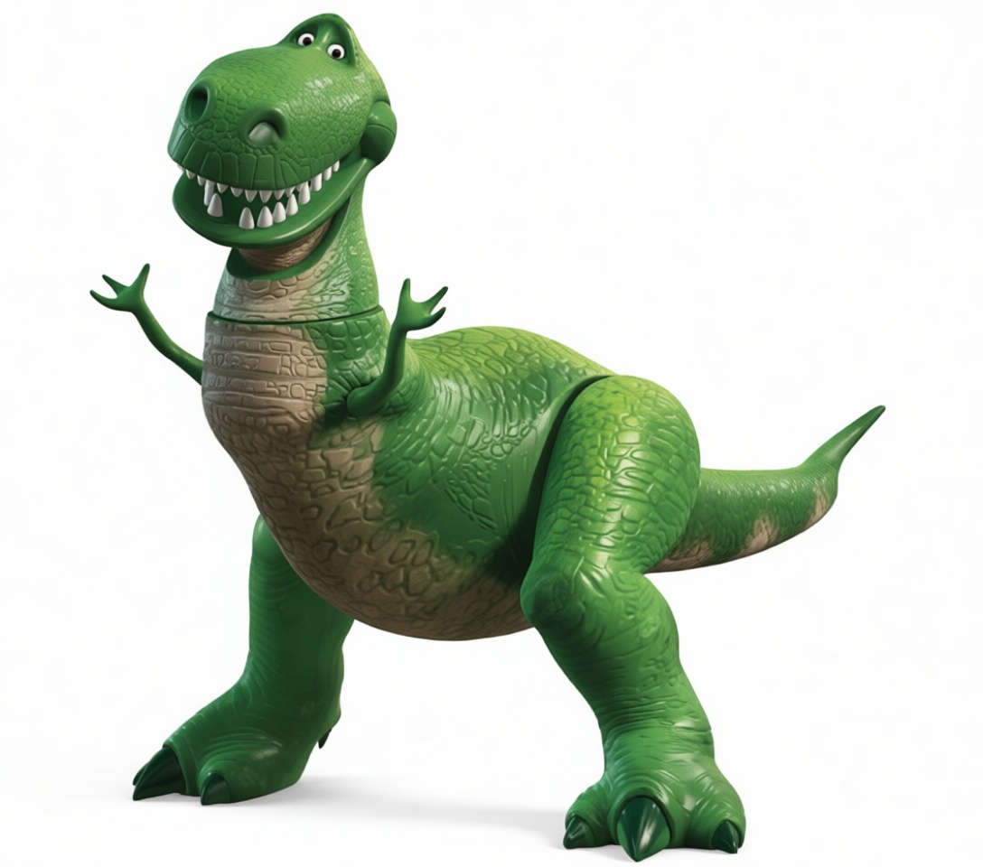 Rex Toy Dinosaur Figurine free 3D printable STL