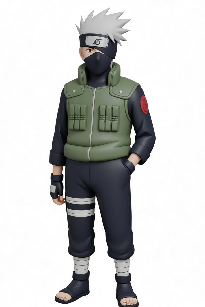 Kakashi Hatake Figure free 3D printable STL