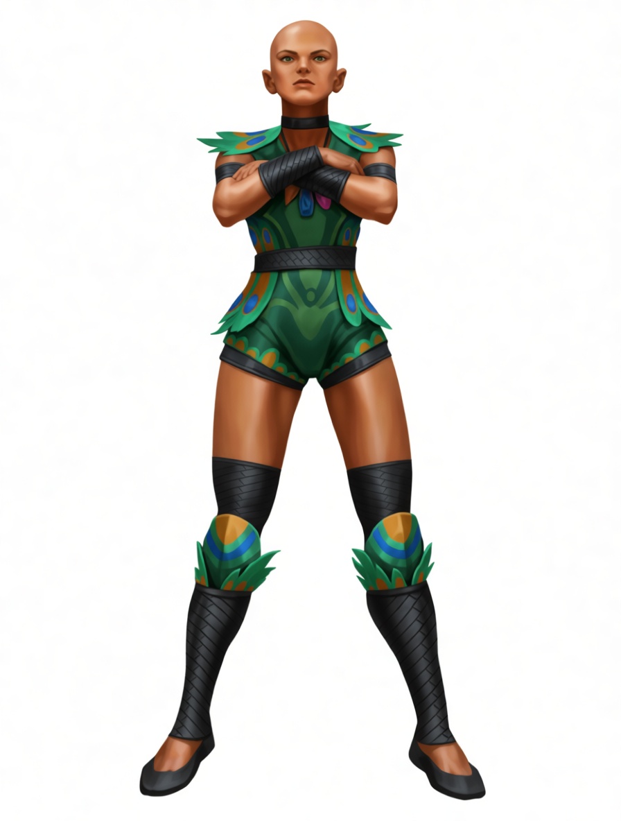Mystical Warrior Figurine free 3D printable STL